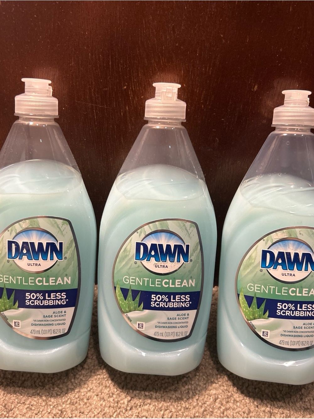 X3 Dawn Ultra Gentle Clean Aloe & Sage Scent Dishwashing Liquid 16.2oz